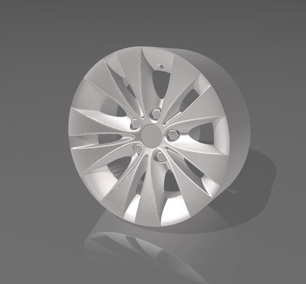 bmw style 116 rims e60 style116 1 18 e39 m5 rim 3d print model - Mito3D