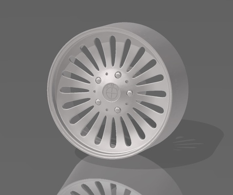 bmw style 33 rims e39 style33 1 18 e46 m3 rim 3d print model - Mito3D