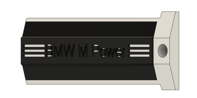 BMW couvercle soupape porte clés e34 e30 e36 e39 mpower couverture gaine 3d print model - Mito3D