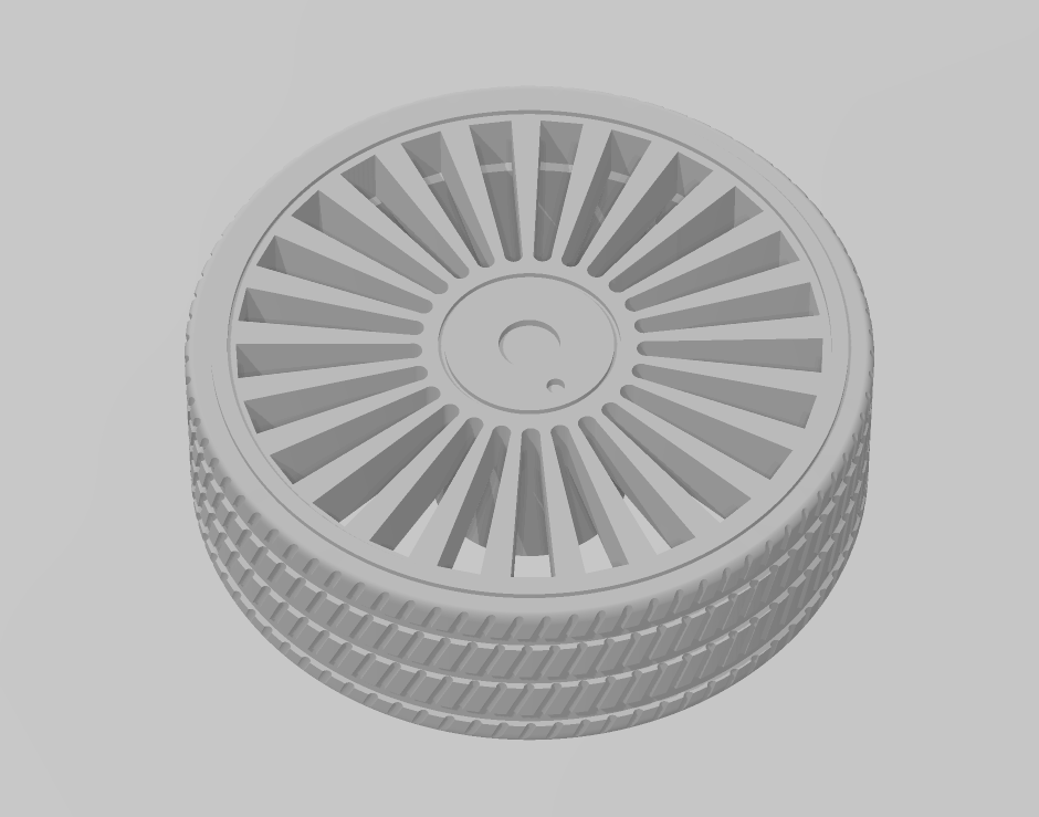 BMW roda otimizado impressão alpina e34 e36 3D print model - Mito3D