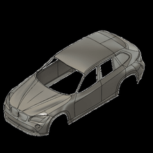 bmw x1 2012 modèle prêt à imprimer divers l'échelle des voitures passe-temps voiture rc 3d print model - Mito3D