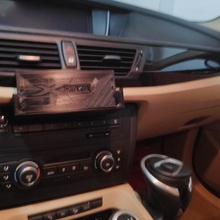 bmw x1 pocophone f1 car dock cd gadget 3d print model - Mito3D