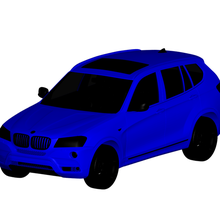 BMW x3 3d print model - Mito3D