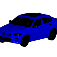 BMW x4 3d print model - Mito3D
