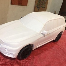 BMW x5 3d modelo impressão jogos carro carros 3d print model - Mito3D