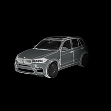 BMW x5m oyun Oto araba arabalar 3d print model - Mito3D