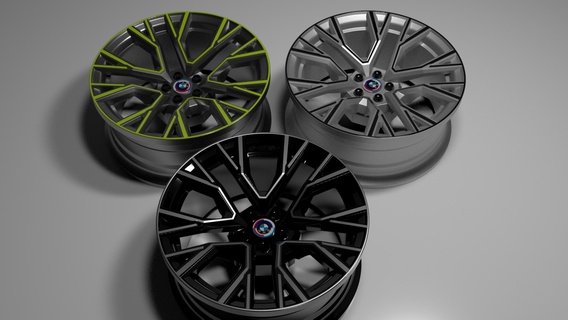 bmw x6 rim & keychain rc m3 m4 m2 m5 competition performance x5 car bavarian model auto wheel alloy bbs 3d print model - Mito3D