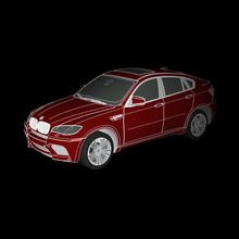 bmw x6m game auto car cars 3d print model - Mito3D