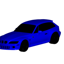 BMW z3 3d print model - Mito3D