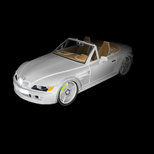 BMW z3 gioco macchina macchine auto 3d print model - Mito3D
