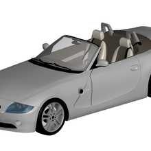BMW z4 3d print model - Mito3D