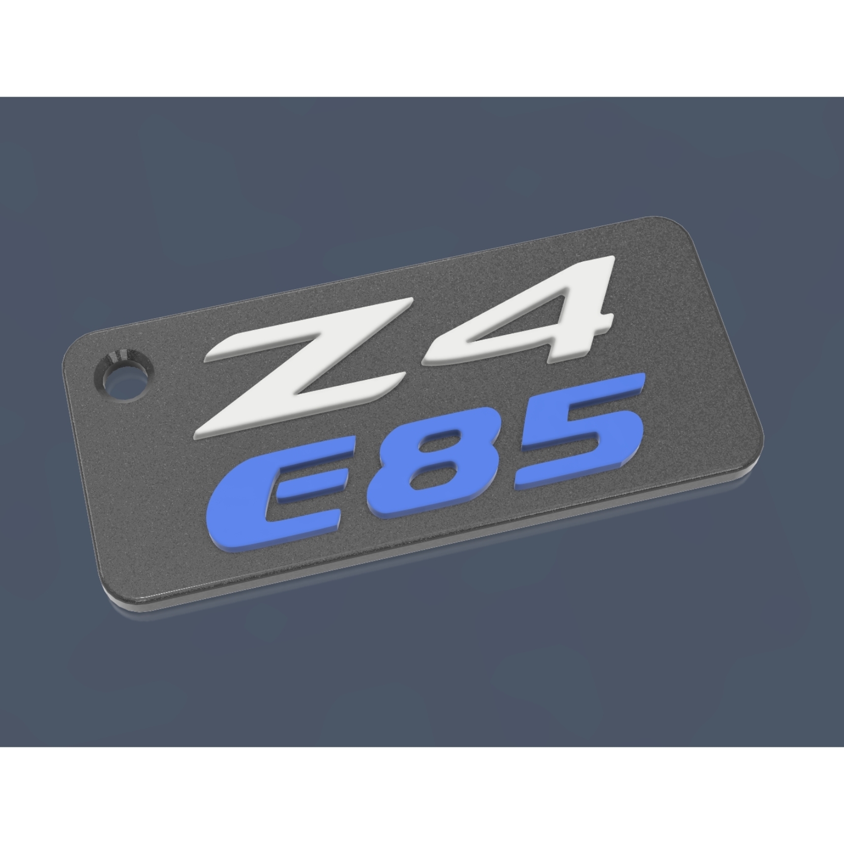 bmw z4 e85 multicolor keyring Art convertible roadster keychain logo emblem art bambu lab prusa ams a1 creality anycubic artillery 3D print model - Mito3D