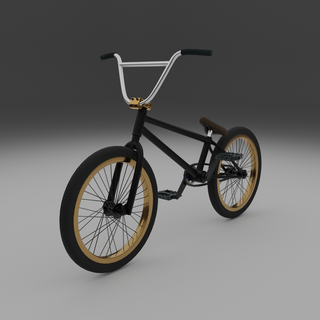 bmx bike bicycle high detail 3d printing models printable designs objects stl files print downloads customizable unique miniatures sci-fi fantasy prints racing track freestyle model accessories fr 3d print model - Mito3D