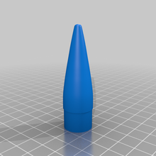 bnc-20am nose cone 070226 aerospace estes model rocket rocketry rockets hobby 3d print model - Mito3D