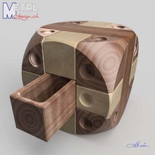 bo te secrets game boite box puzzle construction toys 3d print model - Mito3D