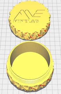 bo te encontrar minelab monedas caja metal detector boite detección hallazgo moneda esquina 3d print model - Mito3D
