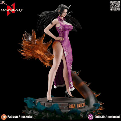 boa hancock pezzo collezione leggendario modello arte nintendo katarina diorama arredamento miniatura nico pettirosso statua figura scultura scimmia dolcezza femmina nami barbie anime profitti reju roronoa zoro 3d print model - Mito3D