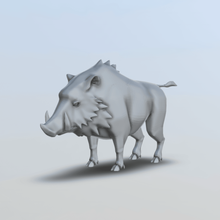 boar - legend zelda breath wild game nintendo wii u wildlife link switch 3d print model - Mito3D