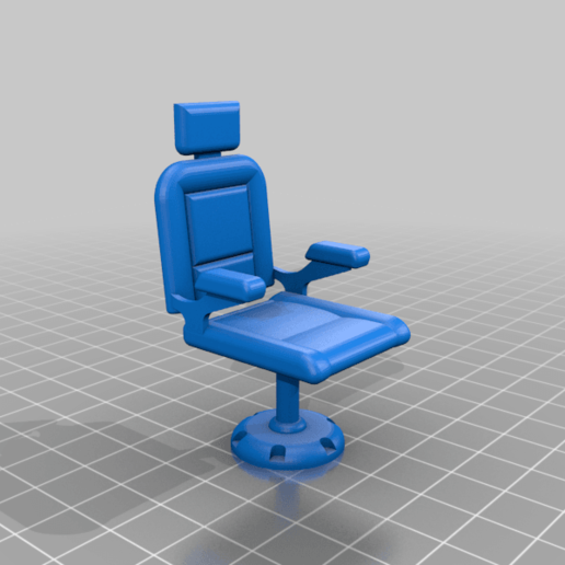 planche chaise modèle meubles 3D print model - Mito3D