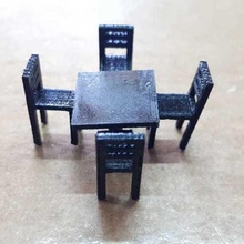 jogo de mesa bar esc 1 a 50 arquitetura 3d print model - Mito3D