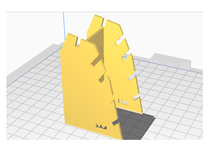 Tafel Halter Unterstützung Schlittschuh Griffbrett 3d print model - Mito3D