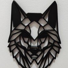 Tafel poly loup Wolf 3d print model - Mito3D