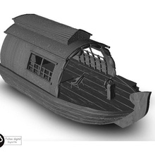 boat house 21 martelo guerra sigmar parafuso açao chamas cenário terreno jogo moderno arquitetura casa miniaturas construção figuras jogos terra masmorra 3d print model - Mito3D
