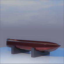 boat hull 3d print model - Mito3D