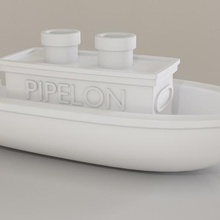 boat game toys 3d print model - Mito3D