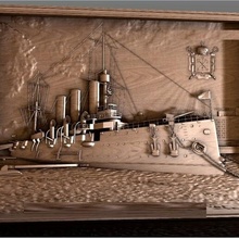 barco quadro Armação estrutura espelho 3d print model - Mito3D