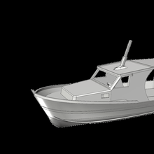 boat italian cabinate fishing various ship toy rc 3d print model - Mito3D