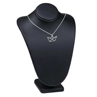 boat necklace Jewelry 3d printing art fashion jewelry can polygonal stl fastprint 3d print model - Mito3D