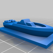 boat panzerkampf 1300 5mm ww2 toy 3d print model - Mito3D