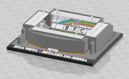 bonne vue fc estadio bessa football Football futebol stade stadion arène Portugal liga 3d print model - Mito3D