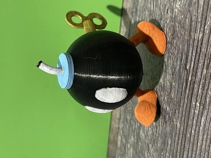 bob bomb Jeu mario film jouet Luigi pêche 3d print model - Mito3D