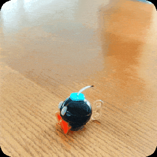 bob-omb bomb-hei foldable compact smartphone stand sitting style mario super bros nintendo bomb soldier angle holder magnet iphone 3d print model - Mito3D