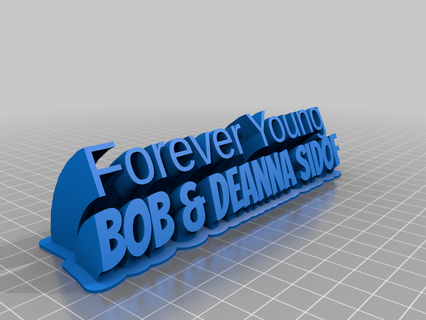 bob & deanna customized office home work desk 3d print model - Mito3D