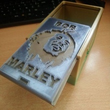 bob Marley boîte gadget 3d print model - Mito3D