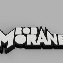 bob morane logo bande dessinée livre bobsleigh 3d print model - Mito3D
