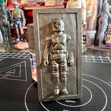 boba fett bounty hunter frozen carbonite vintage star wars custom action figure kenner 375 1 18 diorama display
