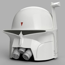 boba fett concept helmet star wars fashion mandalorian 3d print model - Mito3D