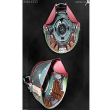 boba fett capacete interior kit atualizar mandaloriano Estrela guerras adereços 3d print model - Mito3D