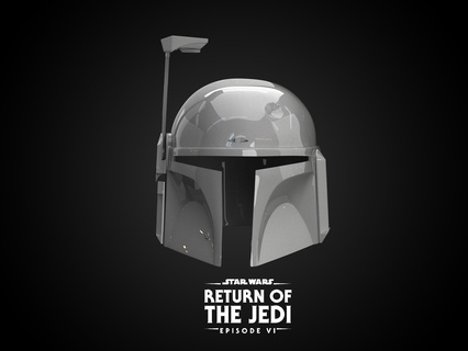 boba fett rotj Retorna Jedi capacete stl 3d modelo gadget Estrela guerras 3d print model - Mito3D