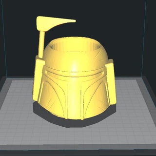boba fett staggered mate step dunk 3d print model - Mito3D