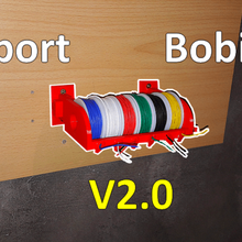 bobbin holder v20 support reel 3d print model - Mito3D