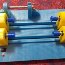 bobine roulant machine DIY 3d print model - Mito3D