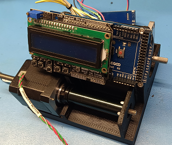 bobbin winder-inator electronics 3d print model - Mito3D