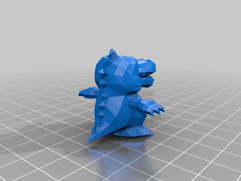 bobble dragon video games 3D print model - Mito3D