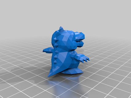 bobble bobble Dragão vídeo jogos 3d print model - Mito3D