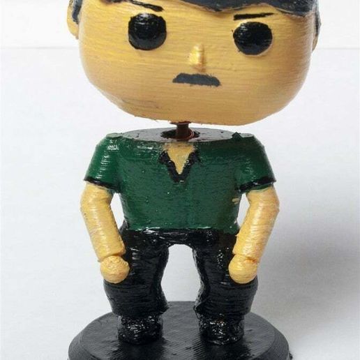 bobble testa 3d_printing 3D print model - Mito3D